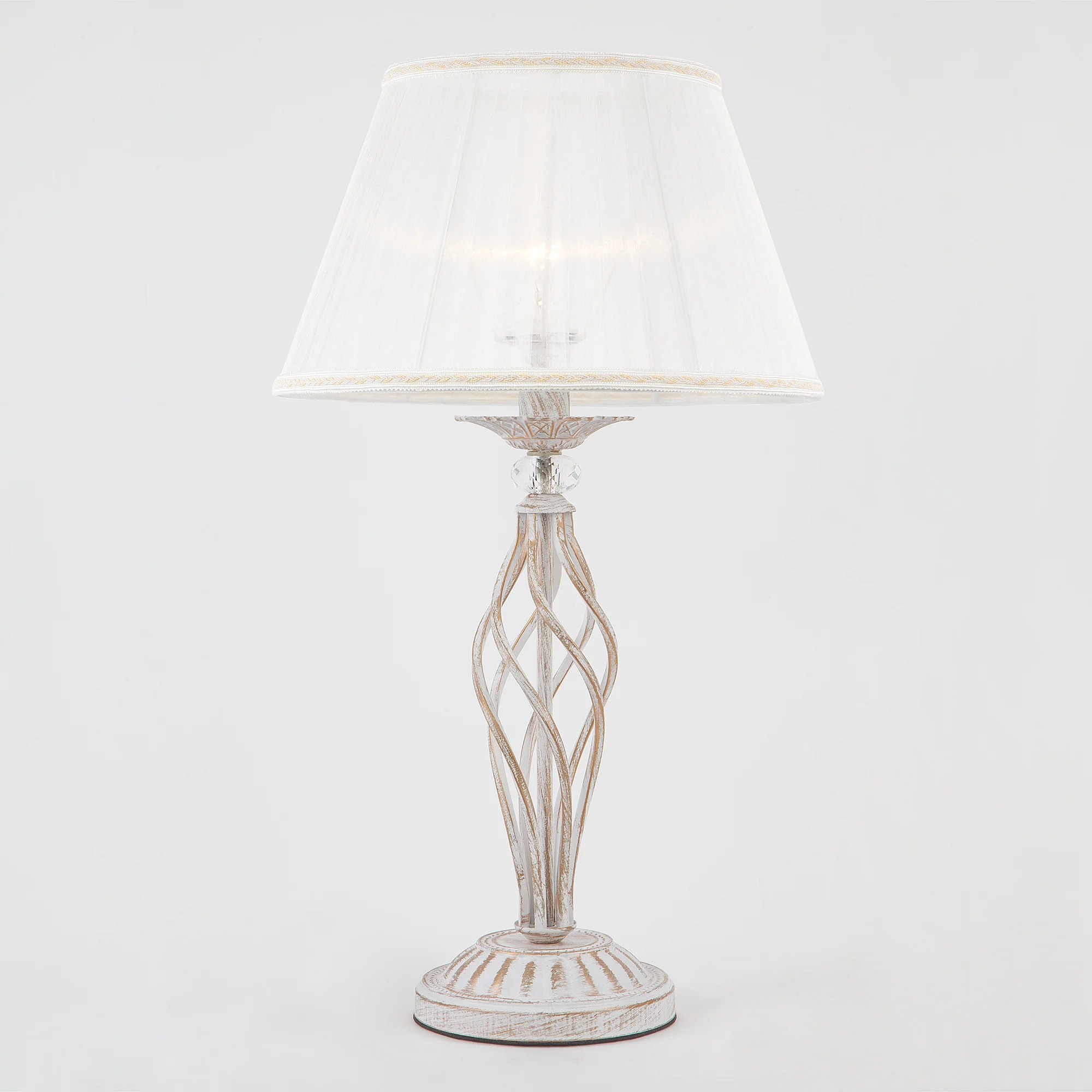 Настольная лампа Eurosvet Selesta 01002/1 белый с золотом