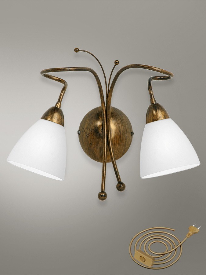 Настенное бра Vitaluce 3123 V3123/2A