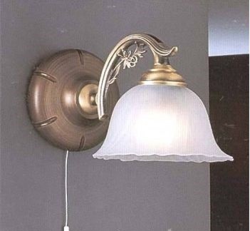 Настенное бра с выключателем Reccagni Angelo 2722 A 2722/1