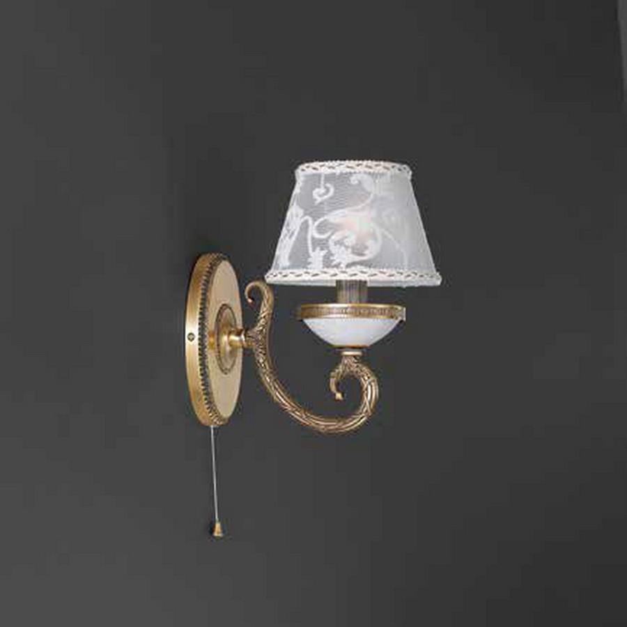 Настенное бра с выключателем Reccagni Angelo 8280 A 8280/1