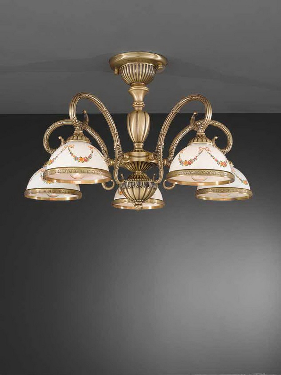 Потолочная люстра Reccagni Angelo 8020 PL 8020/5