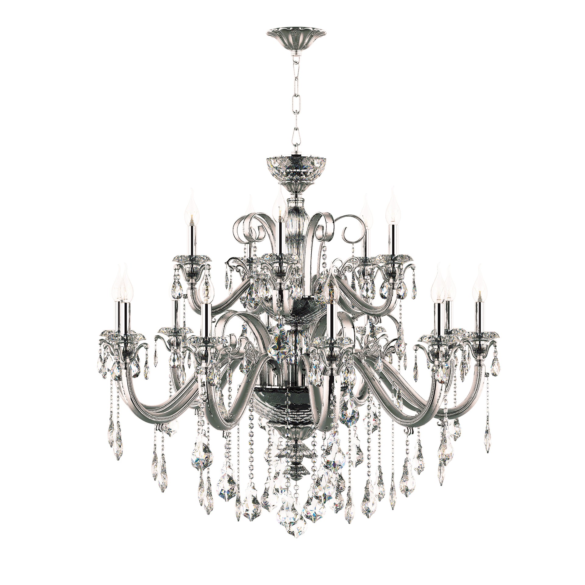 Подвесная хрустальная люстра Lusso Lightstar 788154