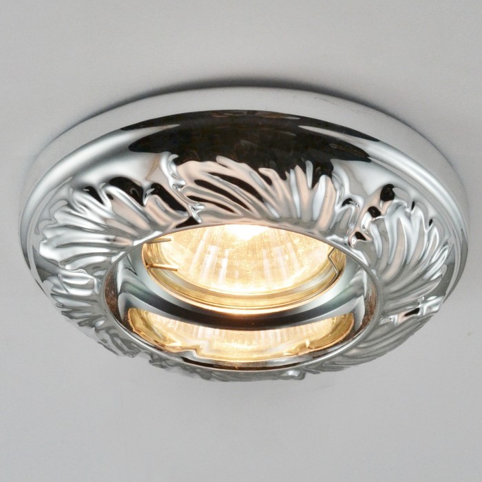 Встраиваемый светильник с узорами Alloro A5244PL-1CC Arte Lamp