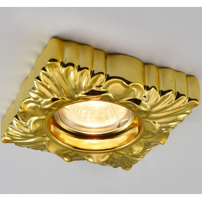 Встраиваемый светильник с узорами Plaster A5248PL-1GO Arte Lamp