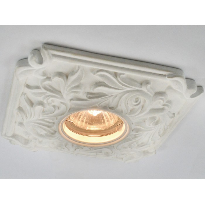 Встраиваемый светильник с узорами Plaster A5279PL-1WH Arte Lamp