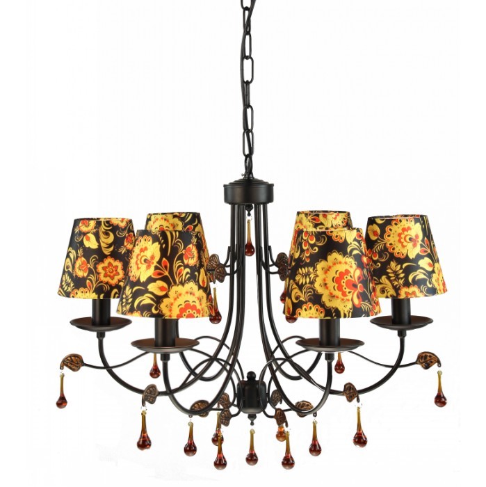 Подвесная люстра Arte Lamp MOSCOW A6106LM-6BK