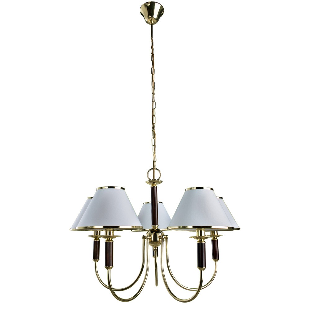 Подвесная люстра Arte Lamp CATHRINE A3545LM-5GO