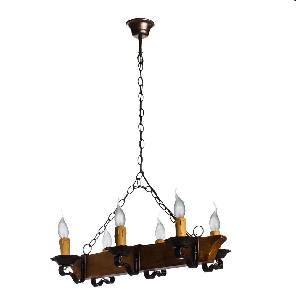 Подвесная люстра Arte Lamp TAVERNA A9525LM-6BR