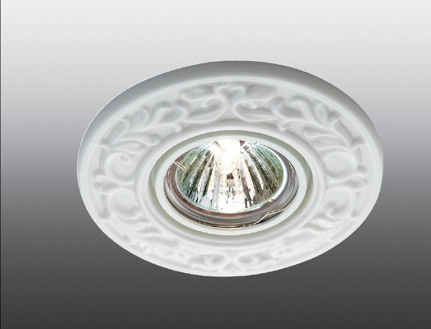 Встраиваемый светильник с узорами Farfor 369868 Novotech