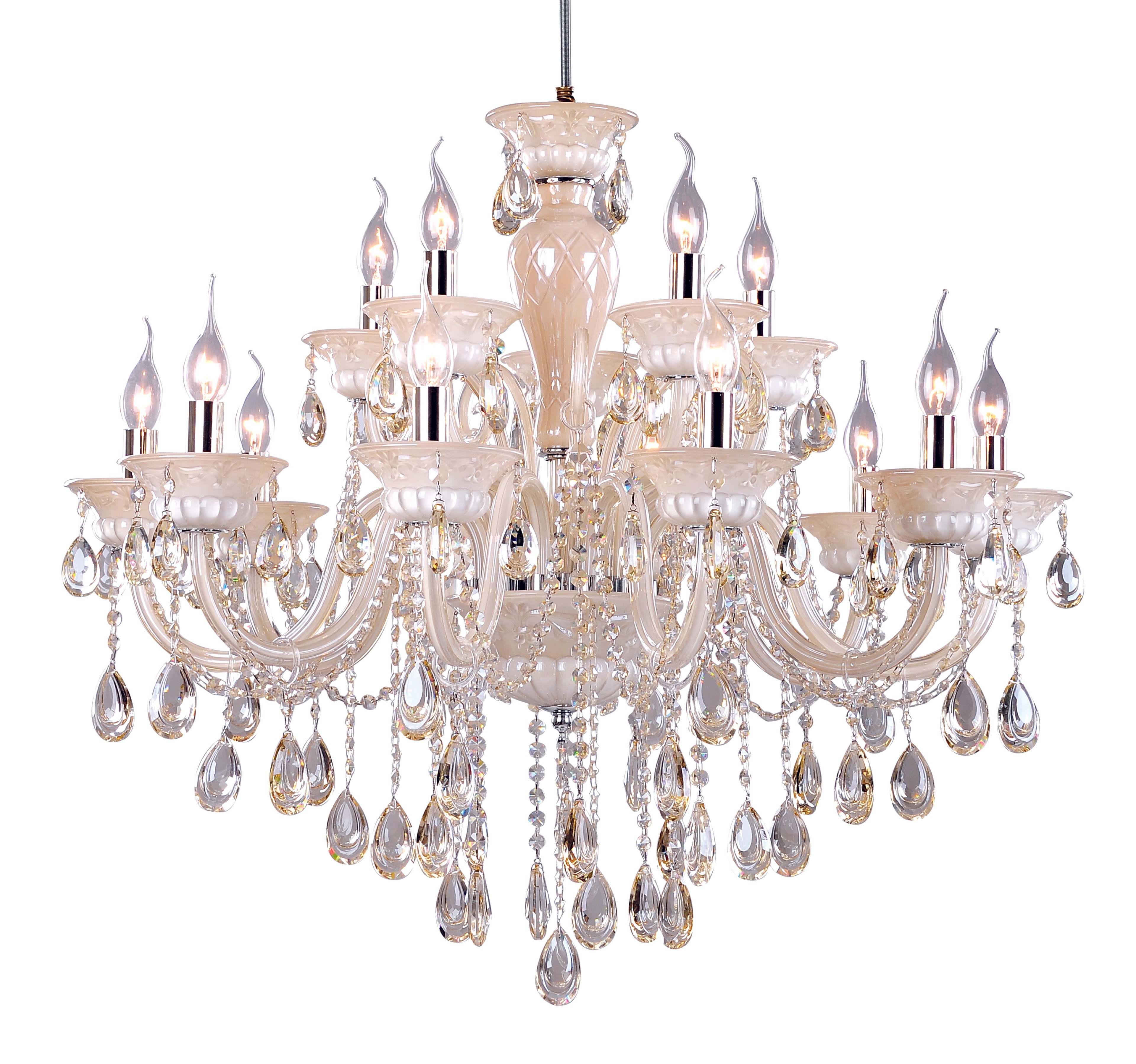 Подвесная хрустальная люстра SL631 ST Luce SL632.503.15