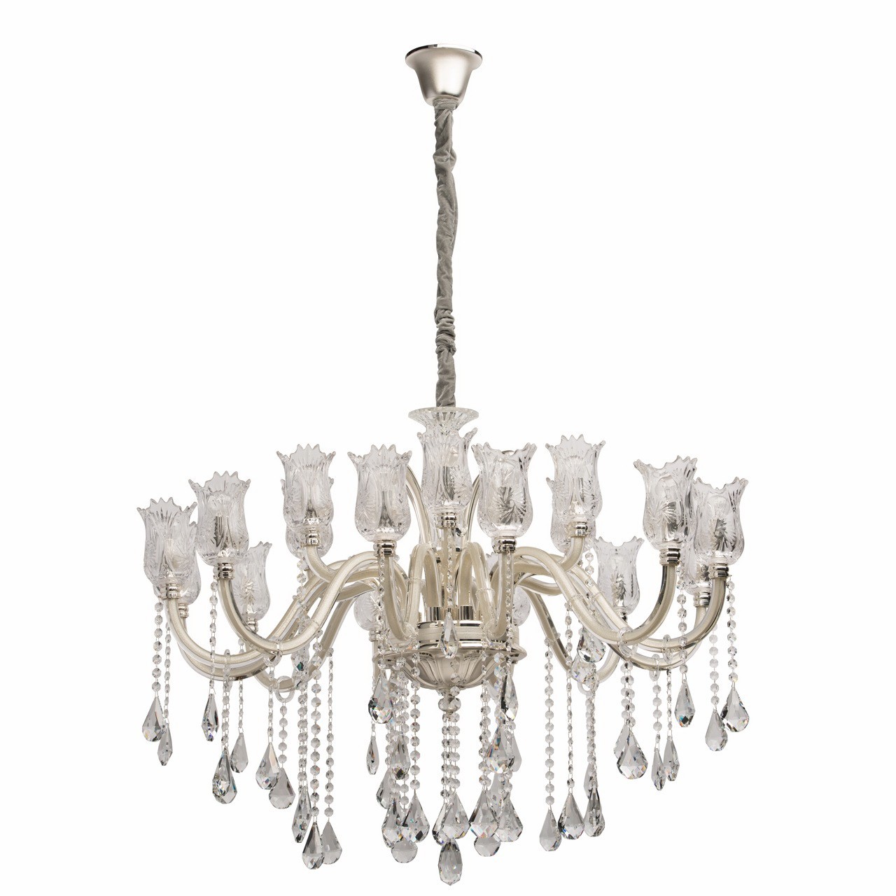 Хрустальная люстра Chiaro Аэлита 480011018