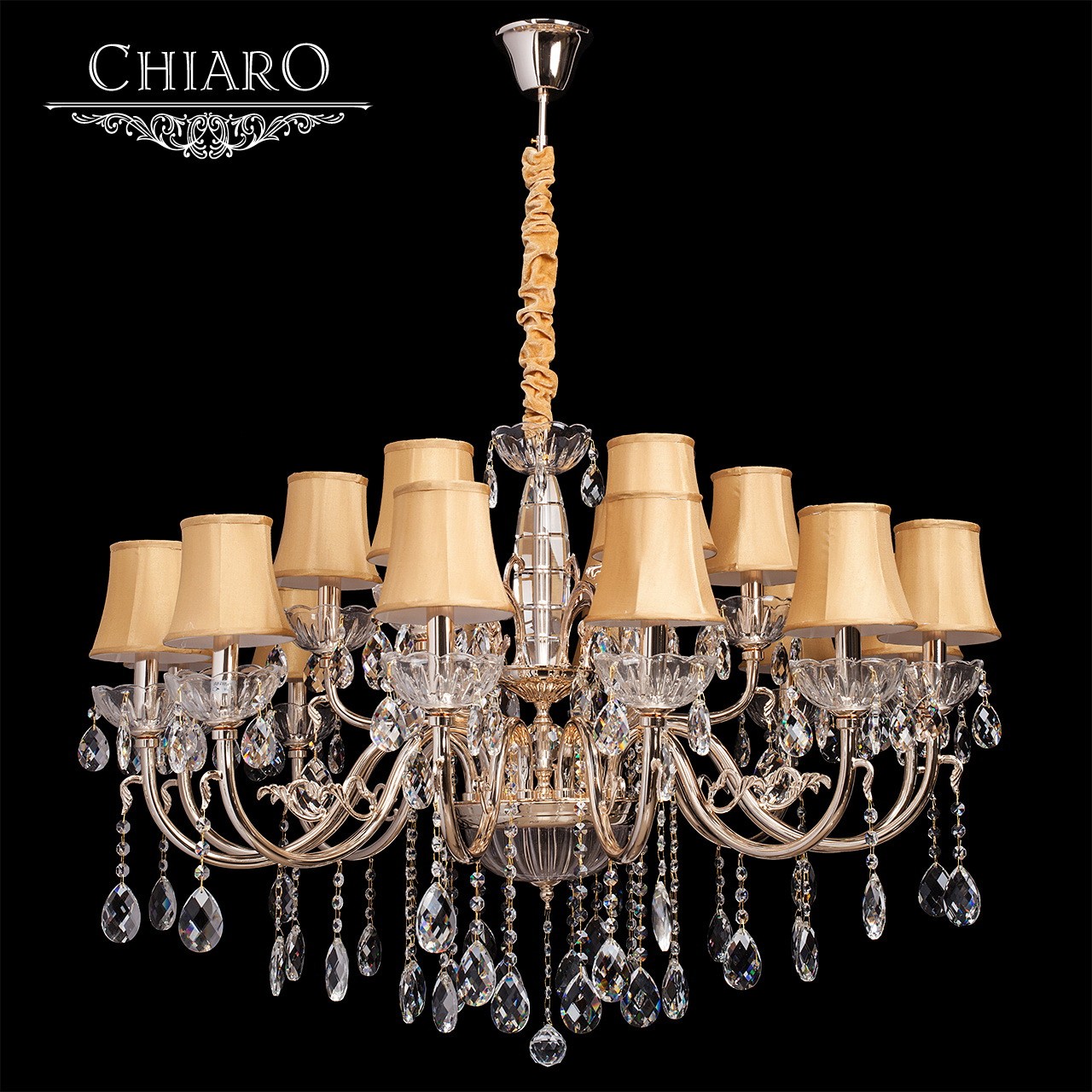 Хрустальная люстра Chiaro Сицилия 282011018