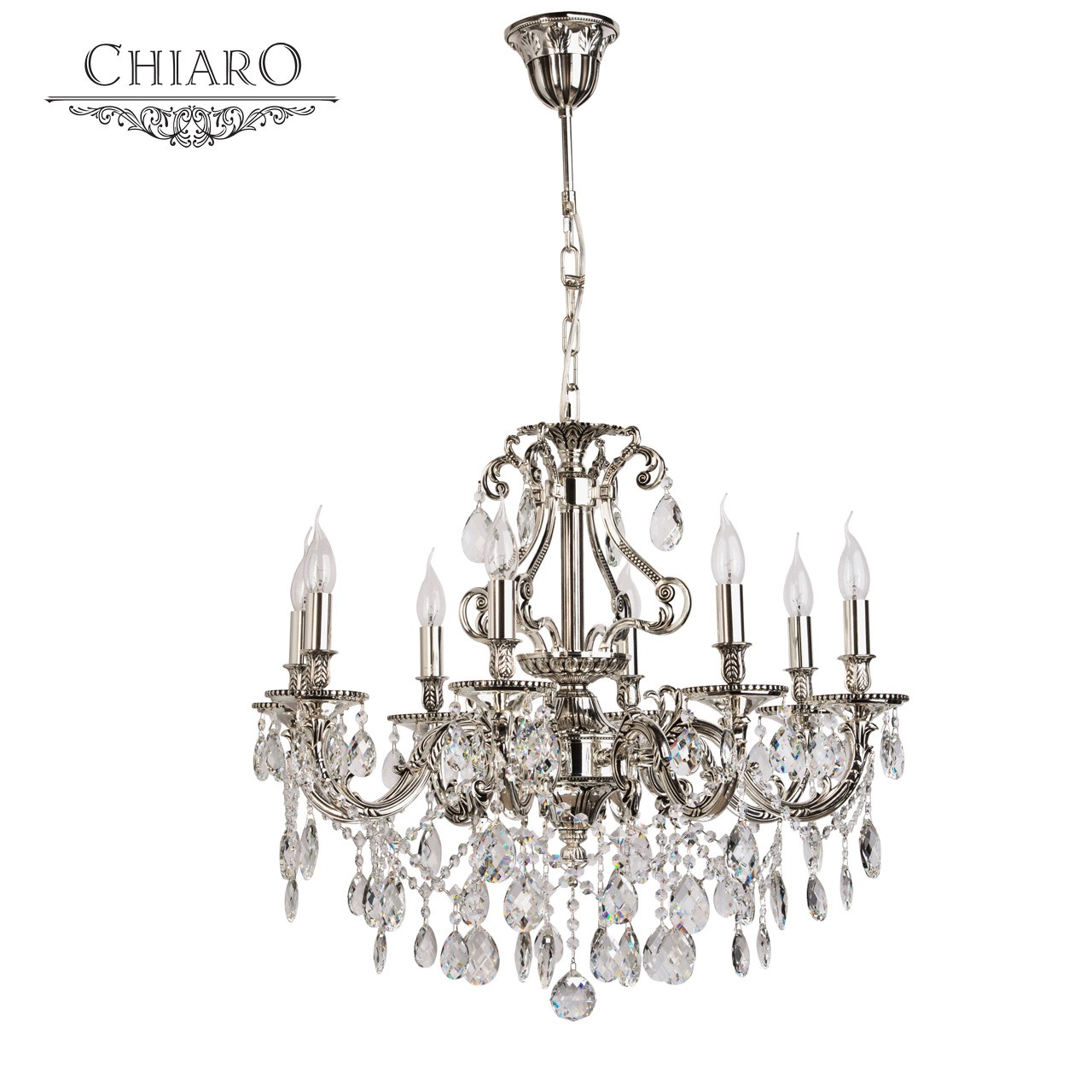 Хрустальная люстра Chiaro Стефания 604010708