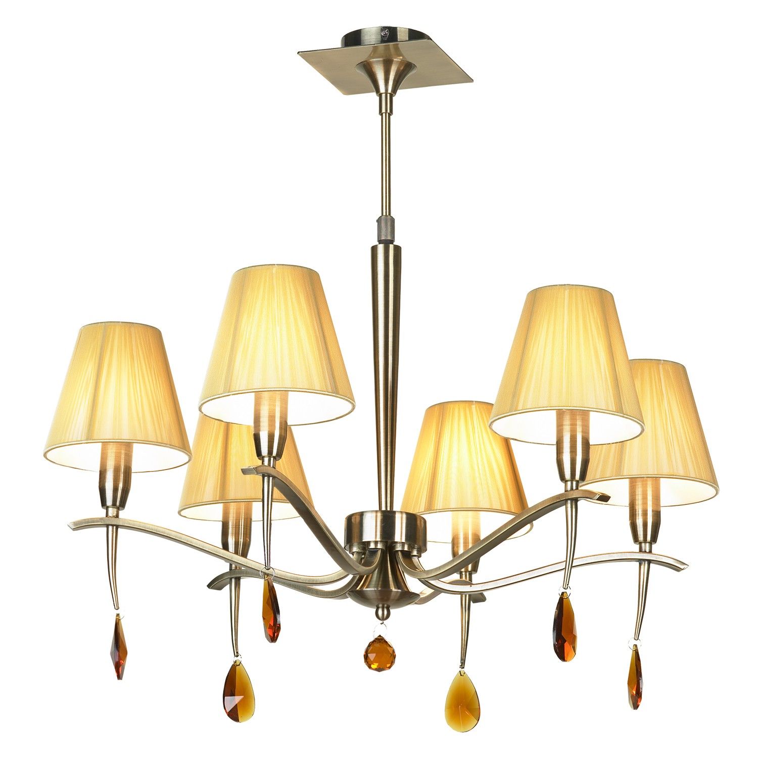 Люстра на штанге Lussole UsinI LSA-5313-06