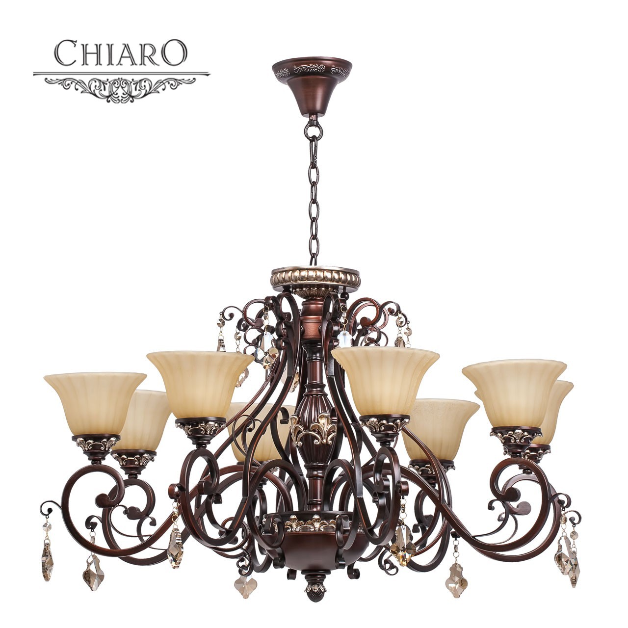 Подвесная люстра Chiaro Лоренцо 621011208