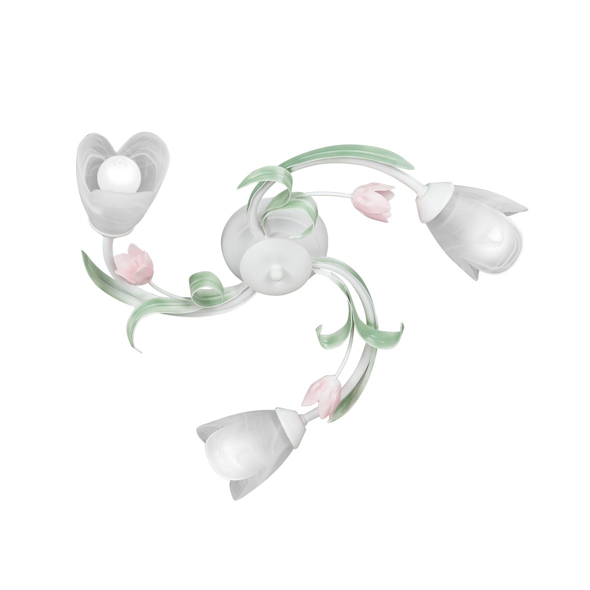 Люстра потолочная с цветочками V1541 V1541/3PL Vitaluce