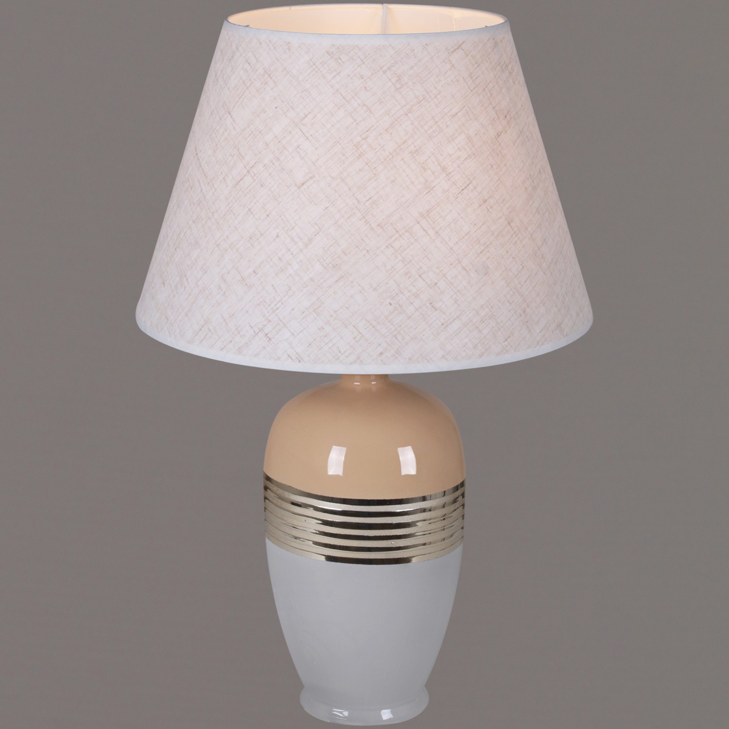 Настольная лампа с абажуром Reluce E27 00471-0.7-01