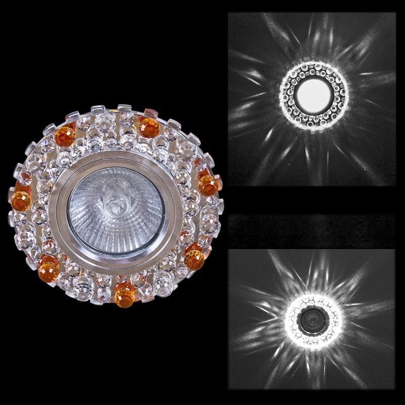 00755-9.0-001CN MR16+LED3W CL+TEA светильник точ.