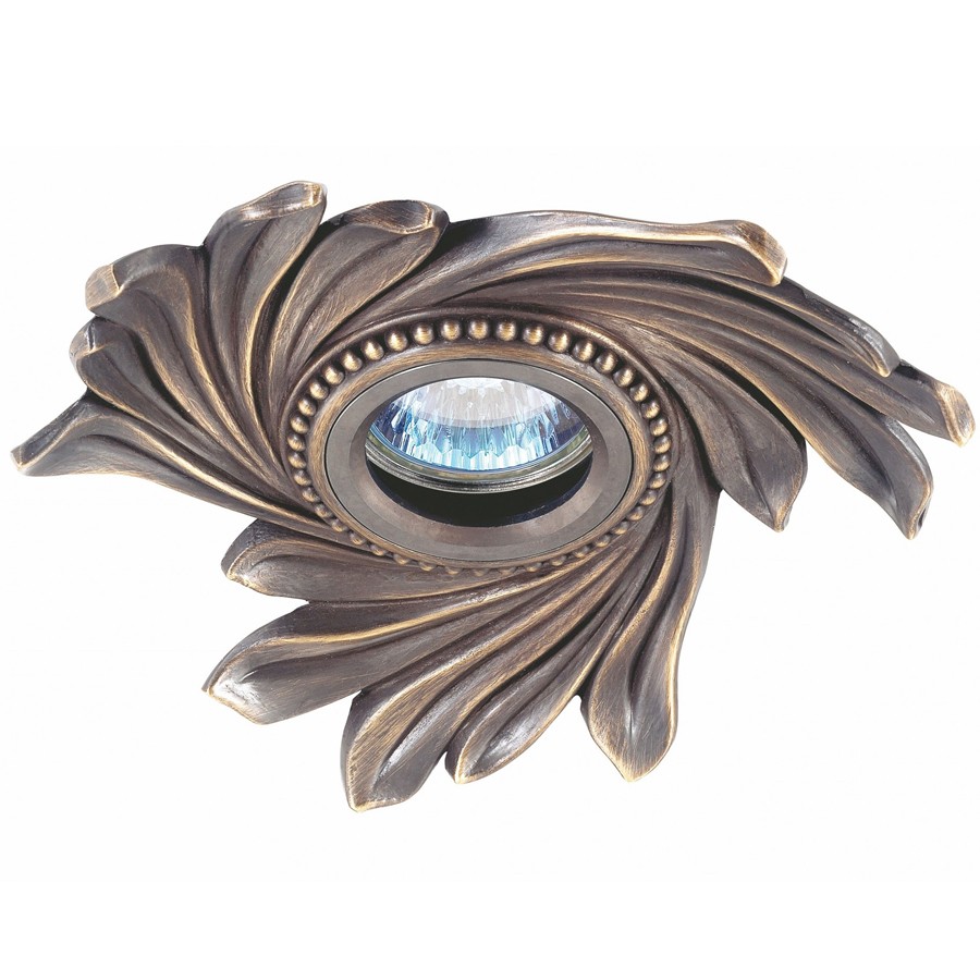 Встраиваемый светильник с узорами Vintage 369963 Novotech