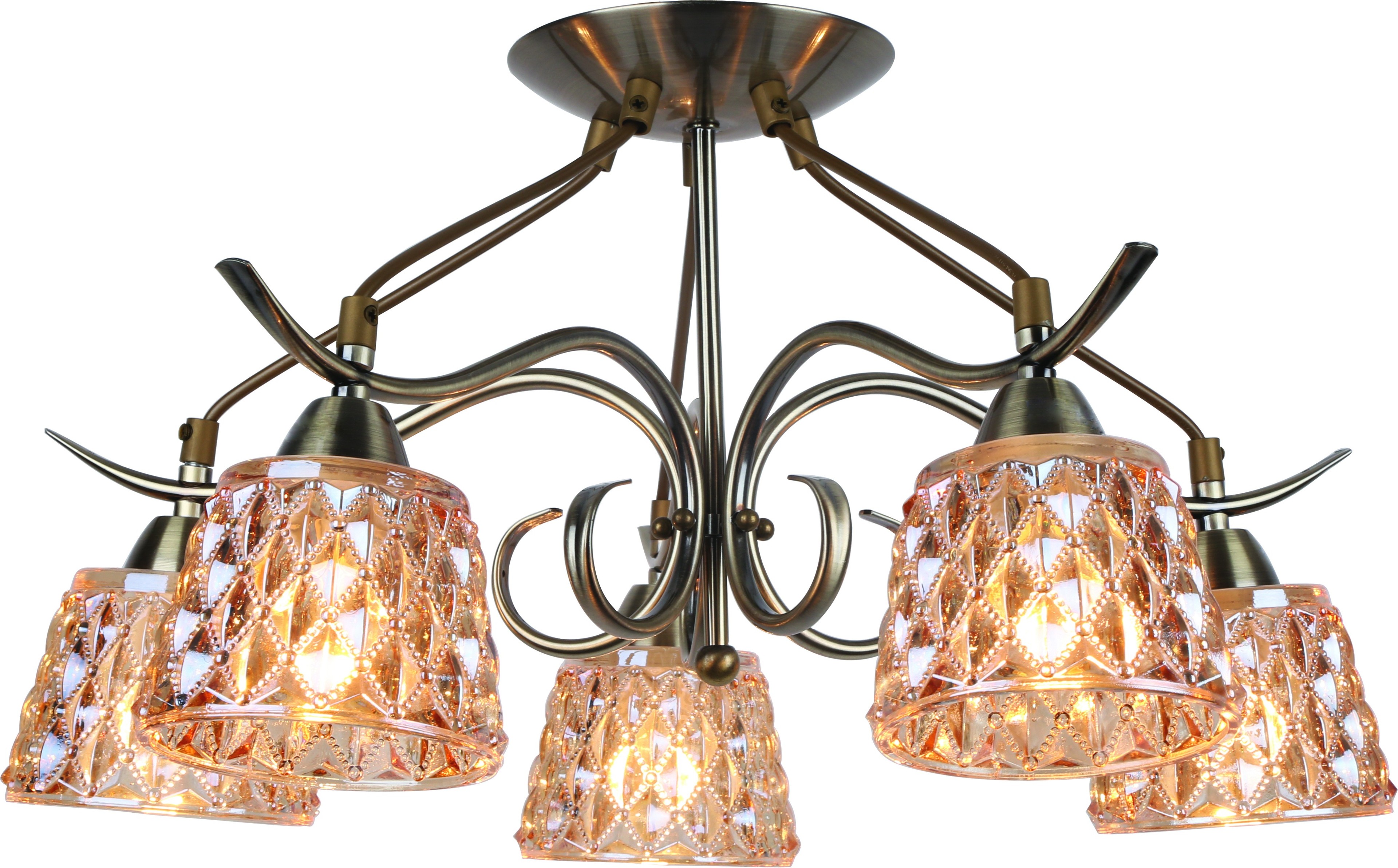 Потолочная люстра Arte Lamp GEMMA A6185PL-5AB