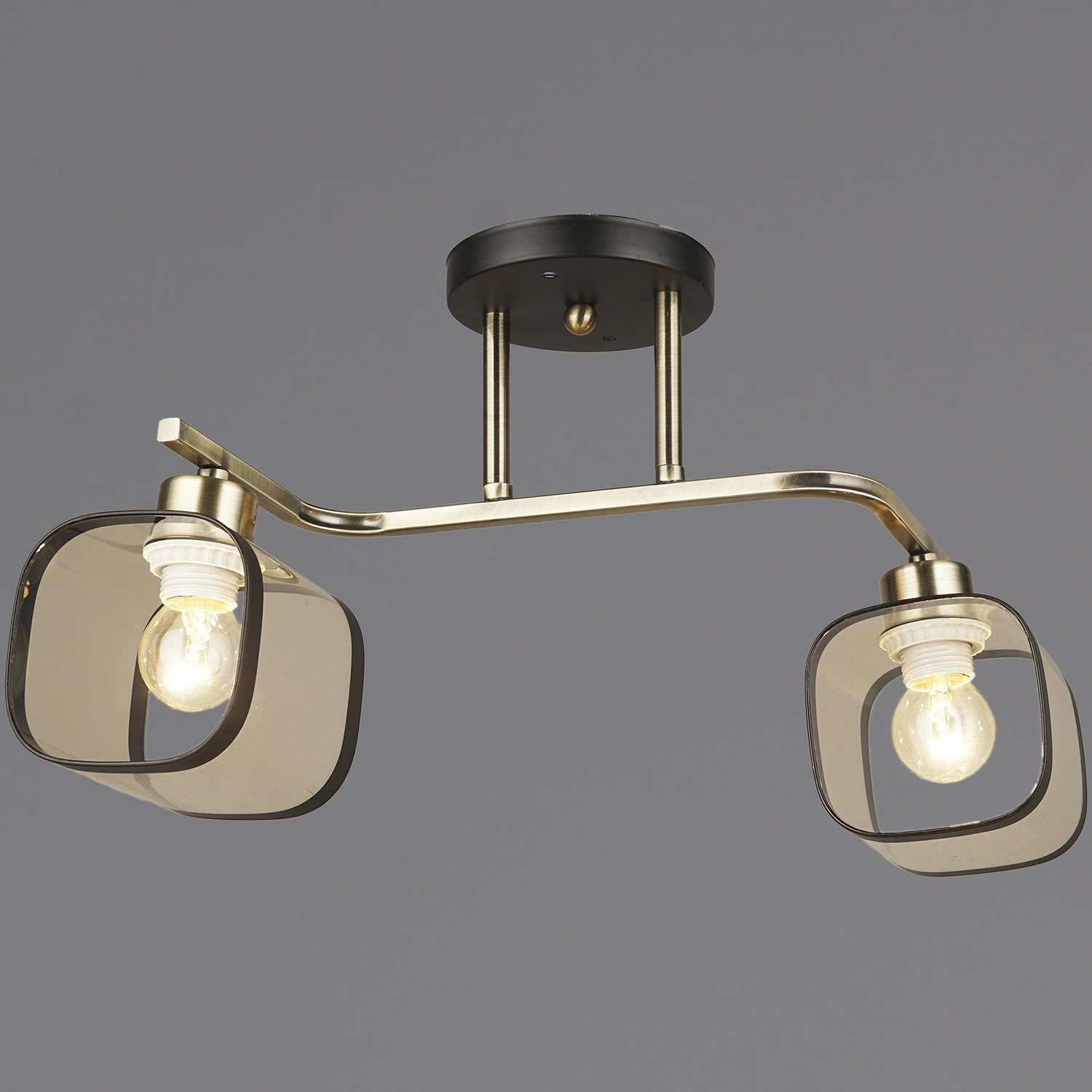 Потолочная люстра Reluce  04226-0.3-02 AB+BK