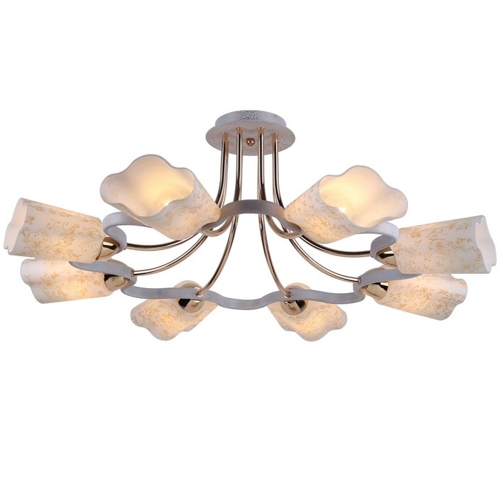 Потолочная люстра Arte Lamp ROMOLA A8182PL-8WG