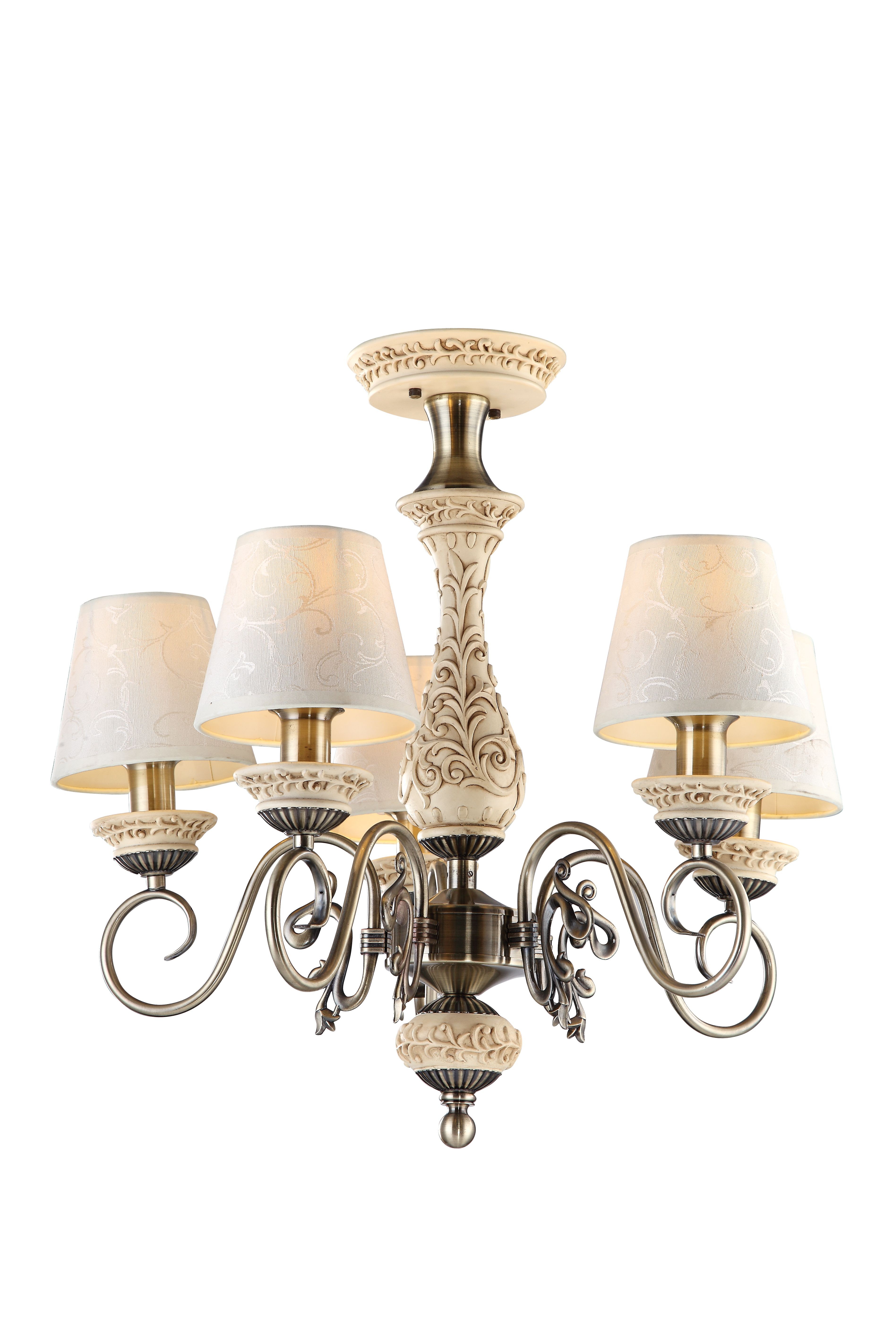 Потолочная люстра Arte Lamp IVORY A9070PL-5AB