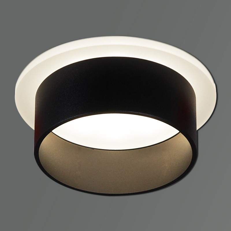 Накладной светильник Reluce 16075-9.5-001QR SMD7W BK