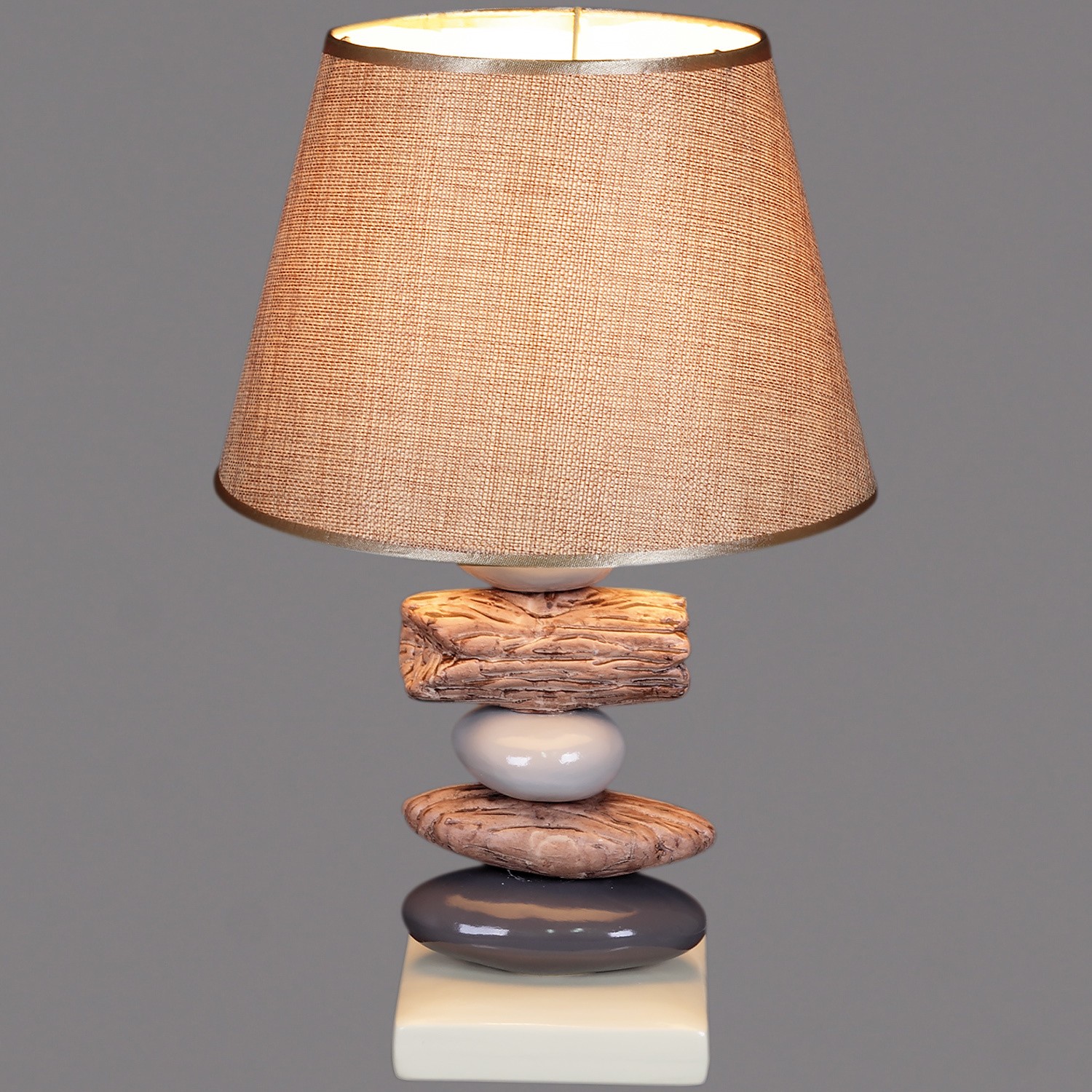 Настольная лампа с абажуром Reluce E14 19911-0.7-01