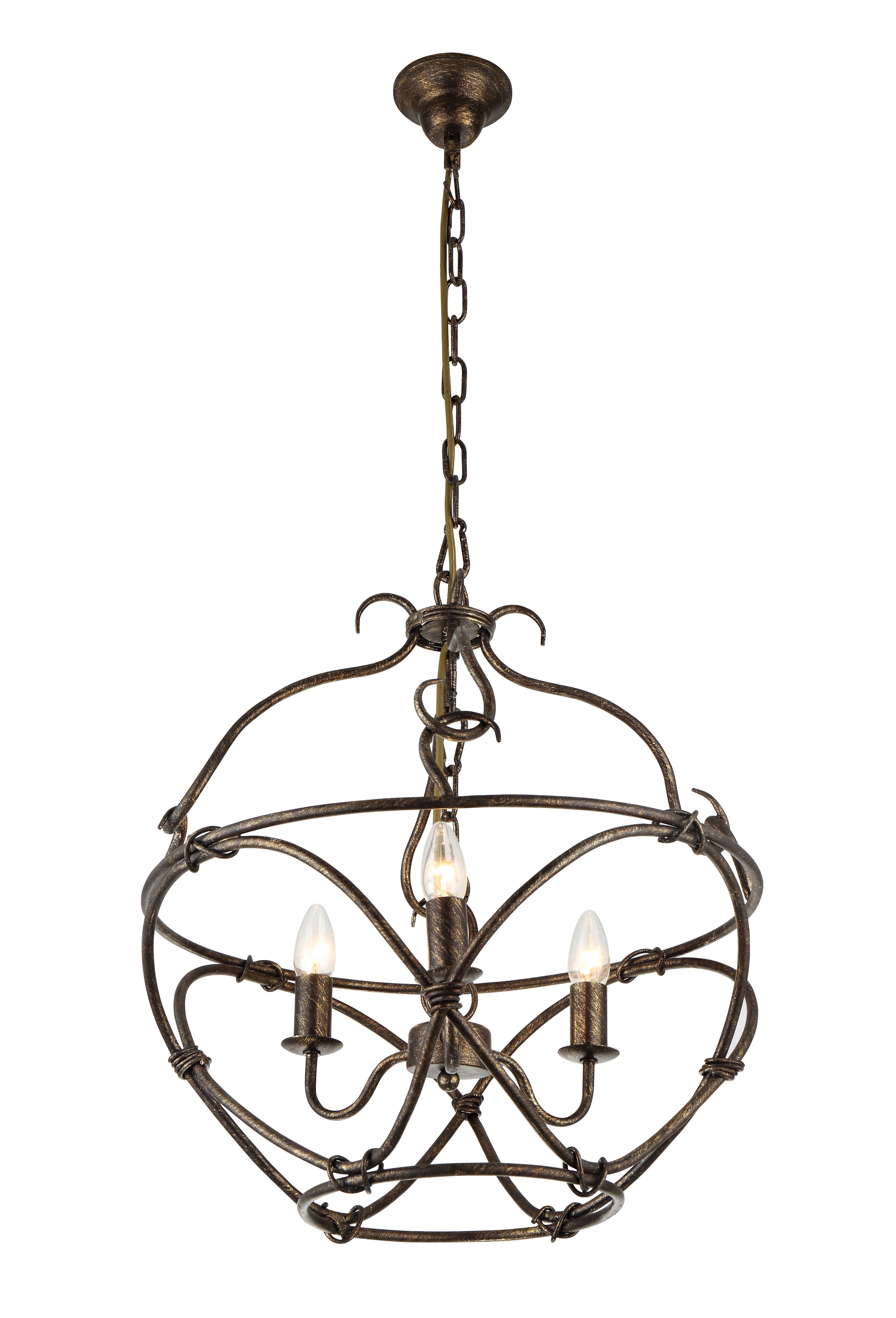 Светильник подвесной Arte Lamp BELLATOR A8960SP-3GA