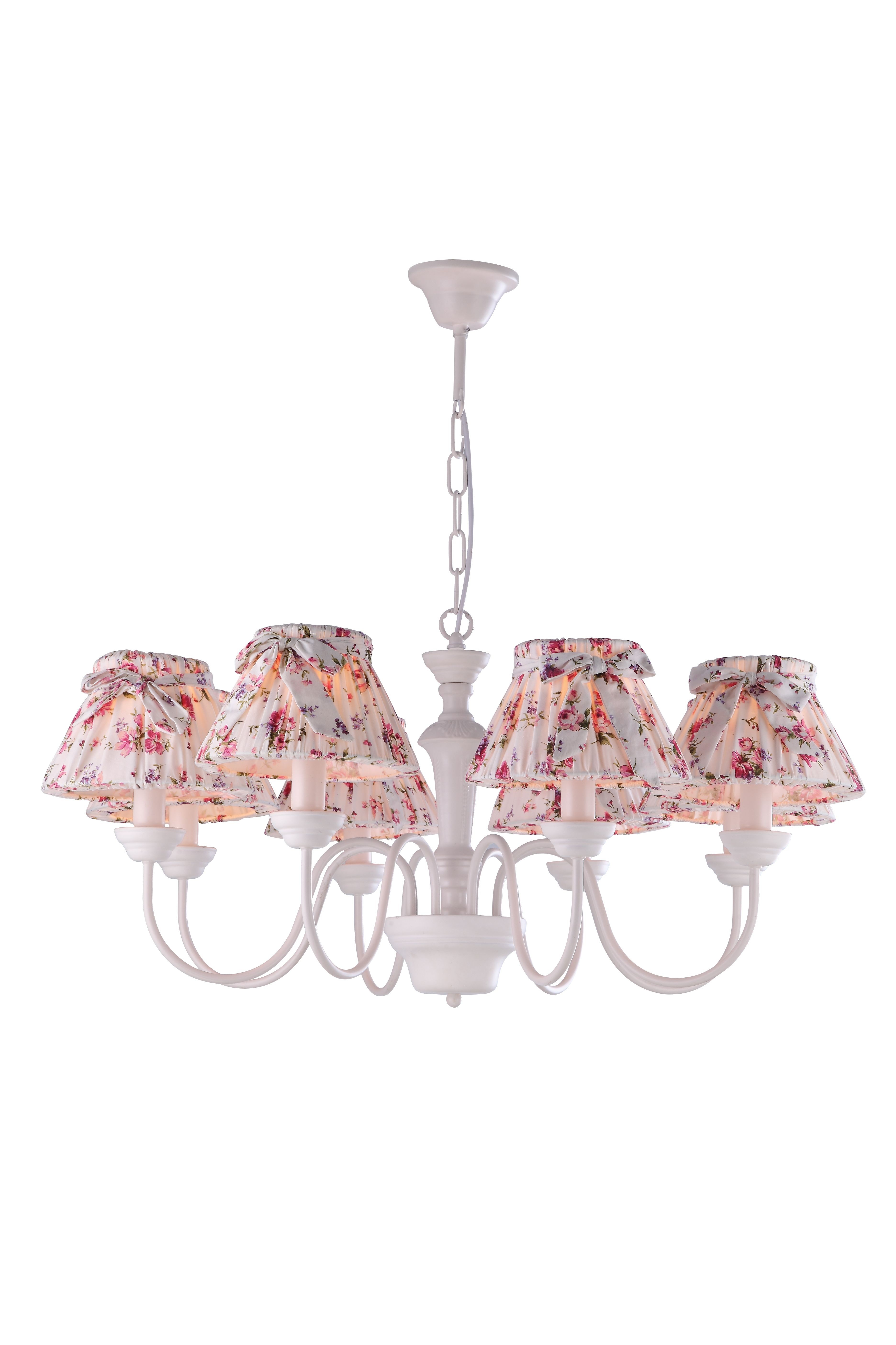 Люстра подвесная с цветочками Bambina A7020LM-8WH Arte Lamp