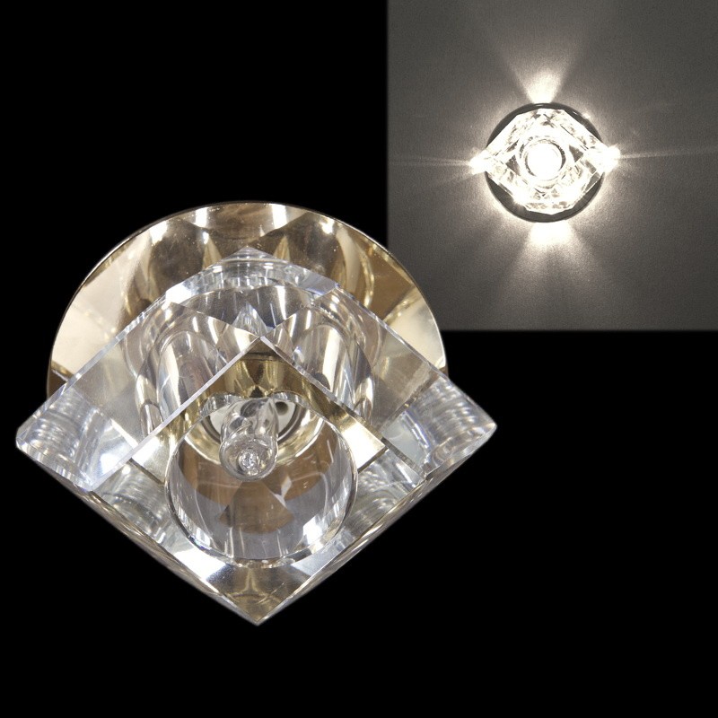 Встраиваемый светильник Reluce7039/H G9 GD