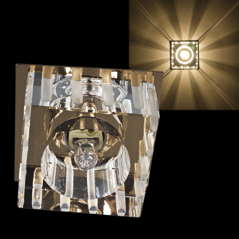 Встраиваемые светильник Sneha 7093/H G9 GD