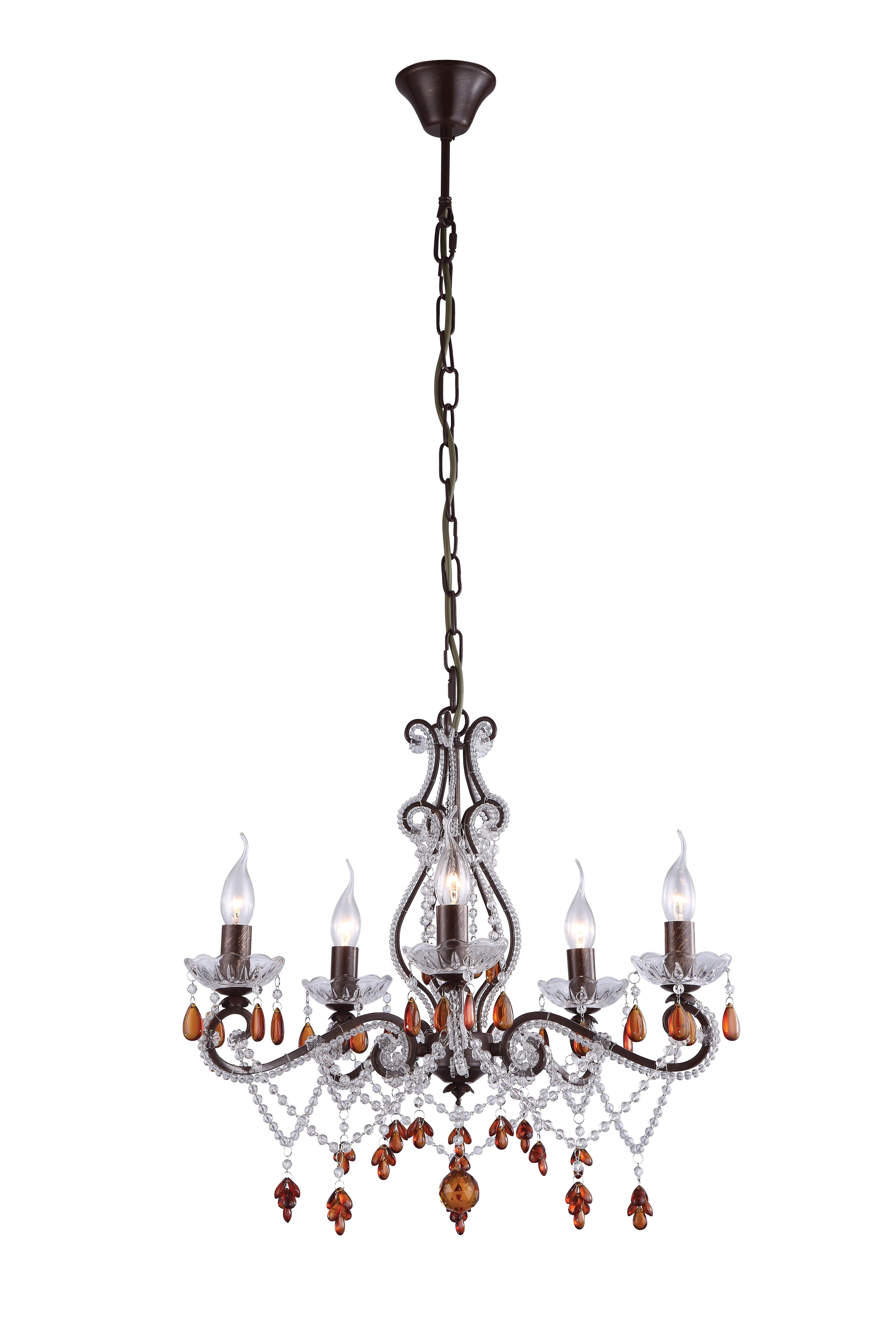 Подвесная люстра Arte Lamp DECORATO A1715LM-5BR