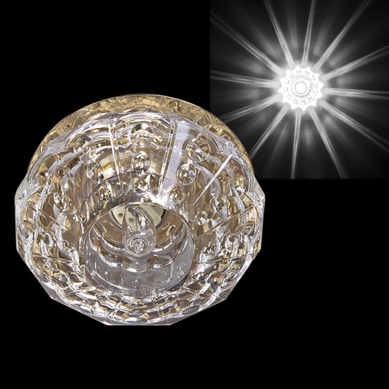 Встраиваемые светильник Sneha 7192/H G9 GD