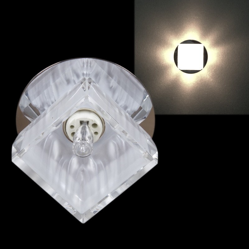 Встраиваемые светильник Sneha 7288/H G9 CR+WT