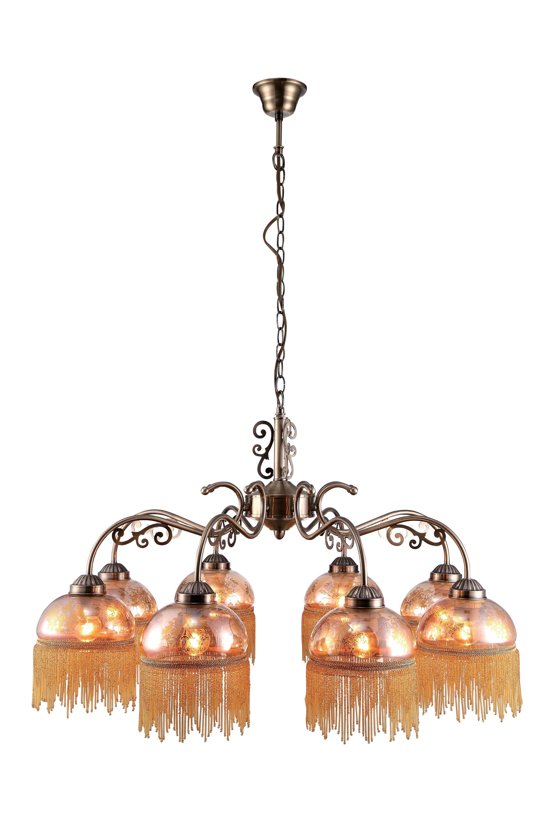 Подвесная люстра Arte Lamp PERLINA A9560LM-8AB