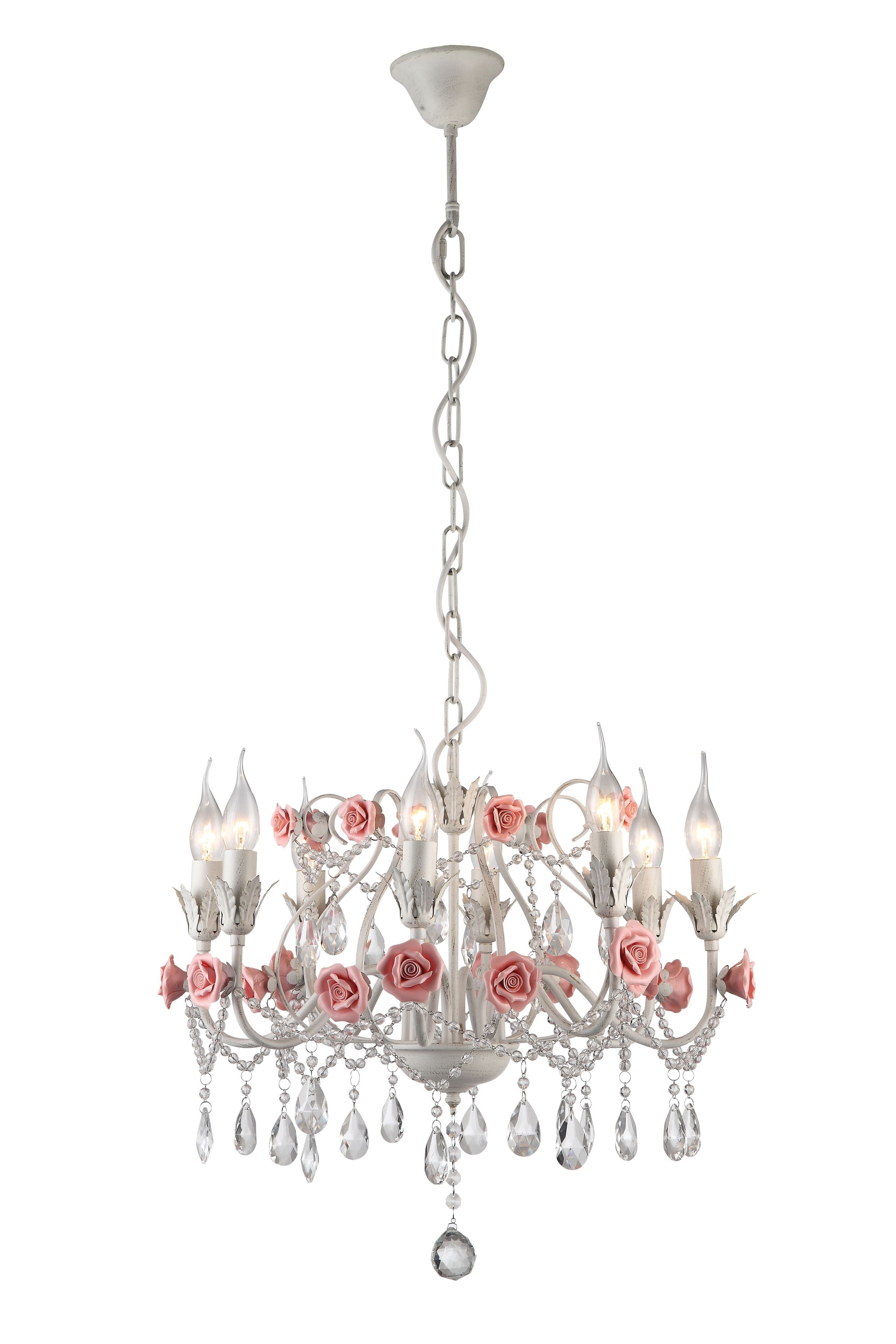 Подвесная люстра Arte Lamp ROSARIUM A1855LM-8WG