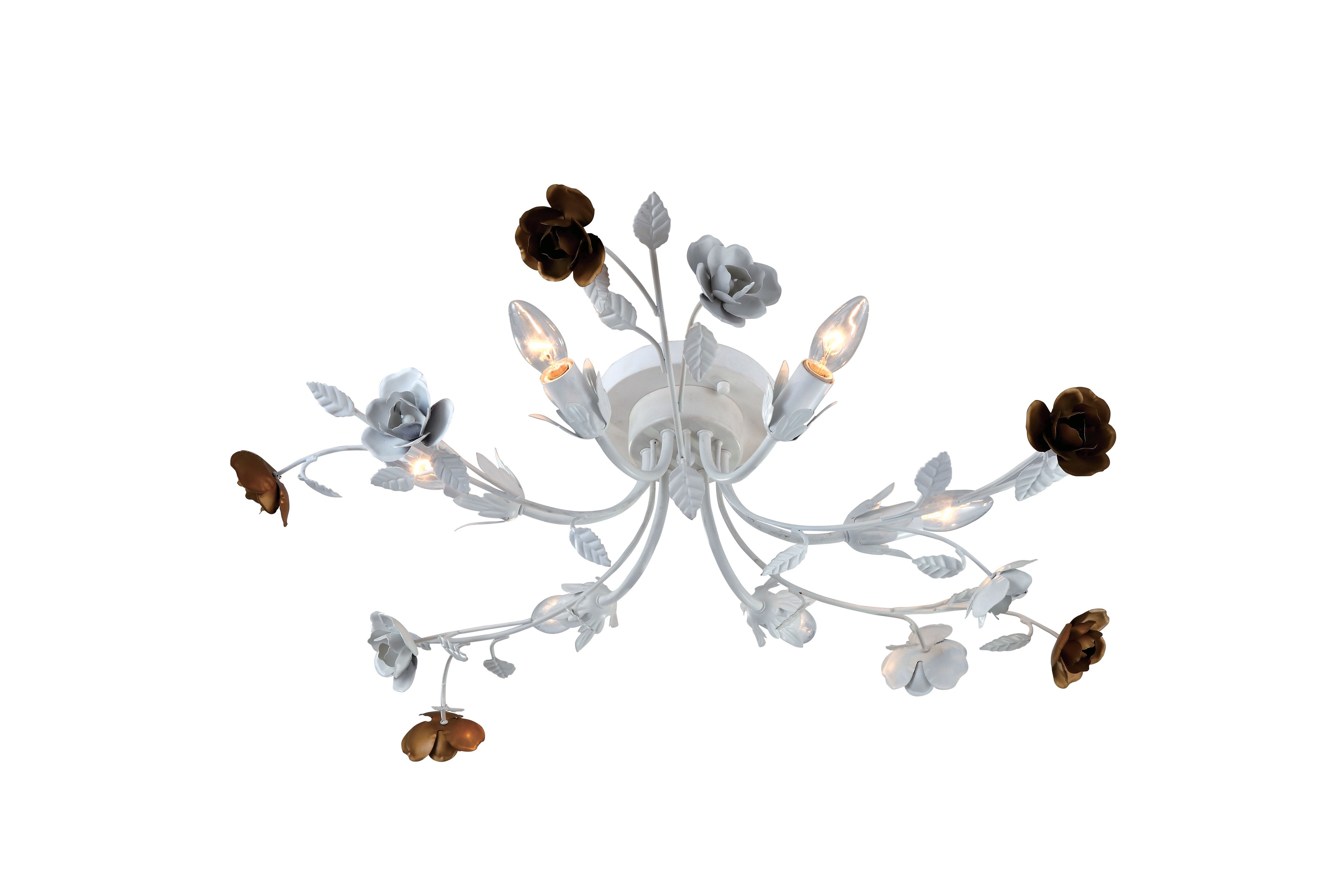 Потолочная люстра Arte Lamp ROSARIUM A1196PL-6WG