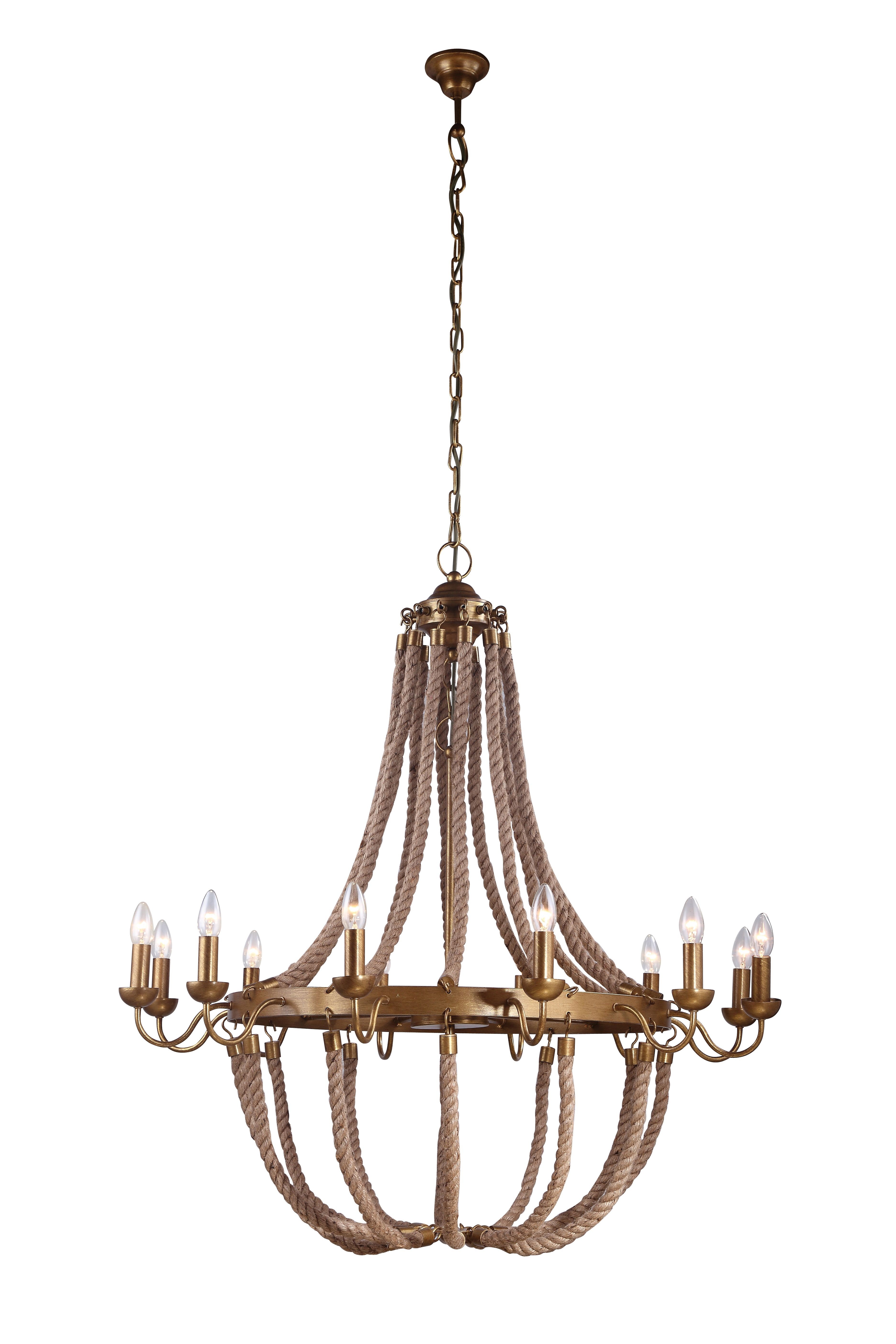 Подвесная люстра Arte Lamp AMACA A8957LM-12BZ