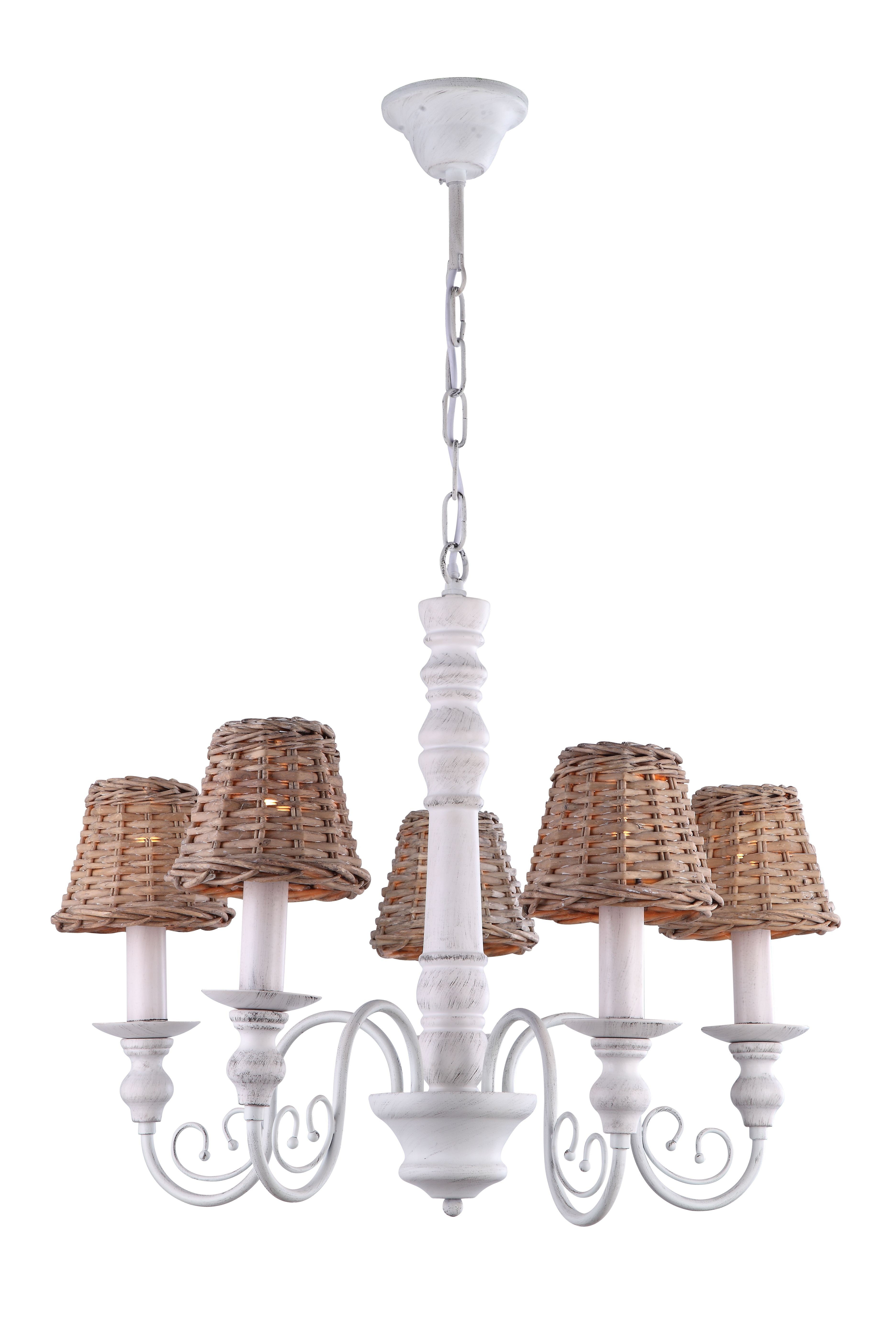 Подвесная люстра Arte Lamp VILLAGGIO A3400LM-5BR