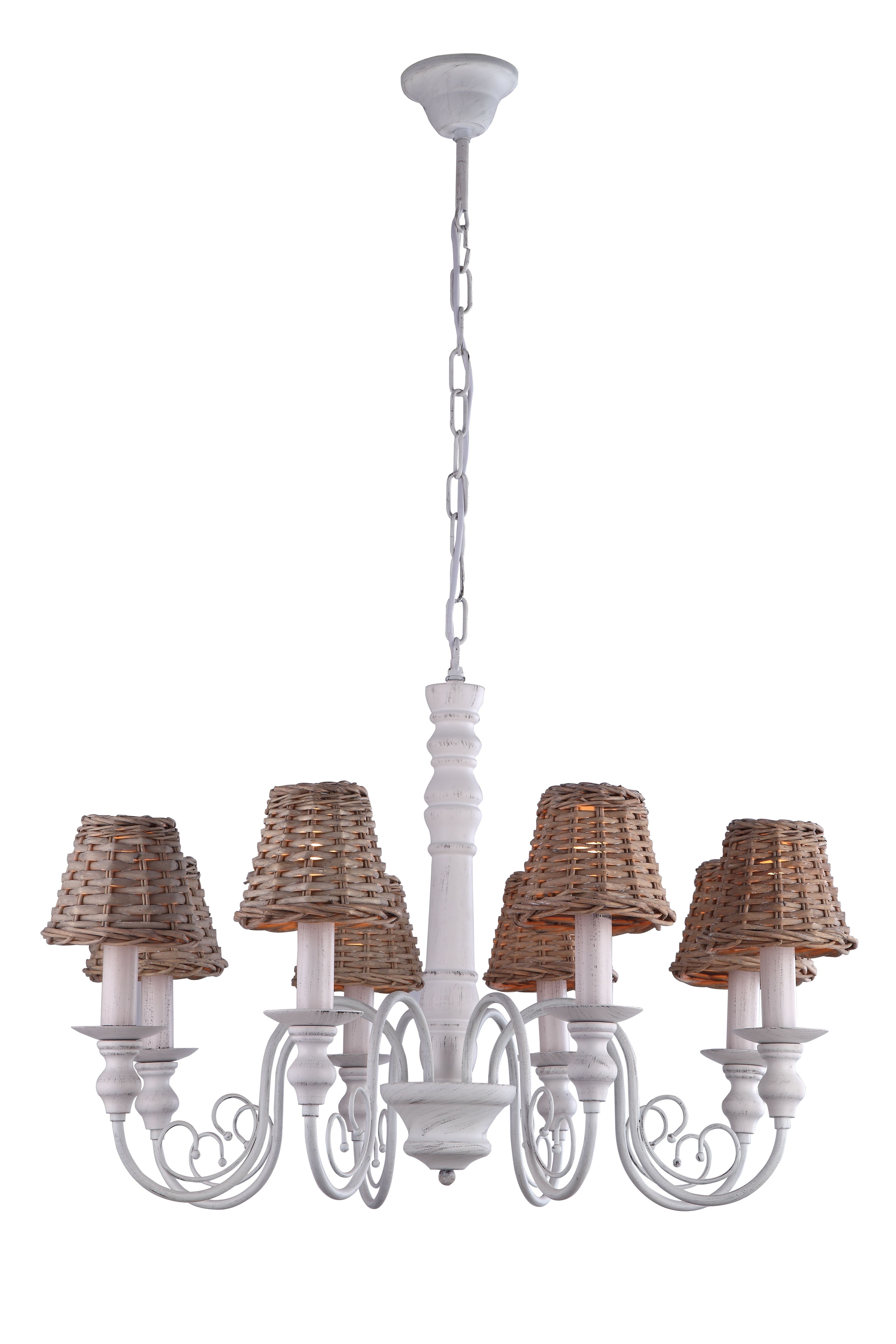 Подвесная люстра Arte Lamp VILLAGGIO A3400LM-8BR