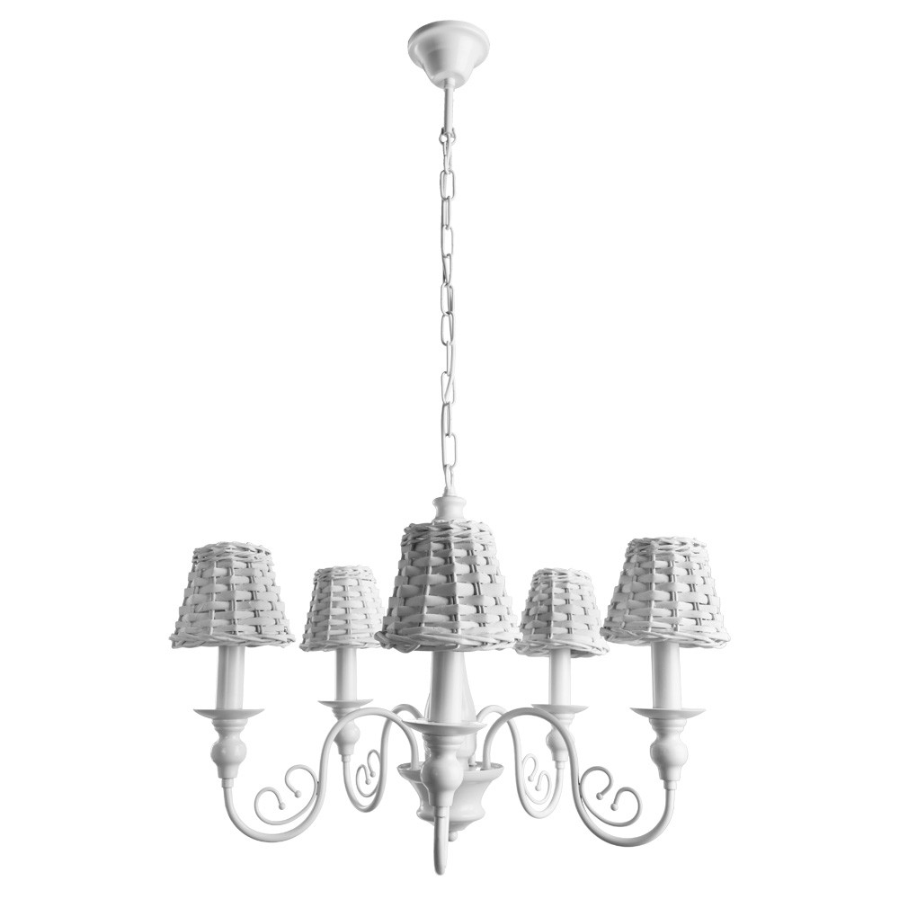 Подвесная люстра Arte Lamp VILLAGGIO A3400LM-5WH