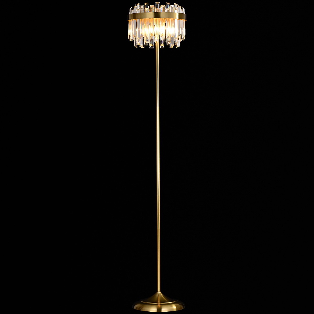 Торшеры напольный ILLUMICO IL5189-4FLS-29 BRASS MIRAGE