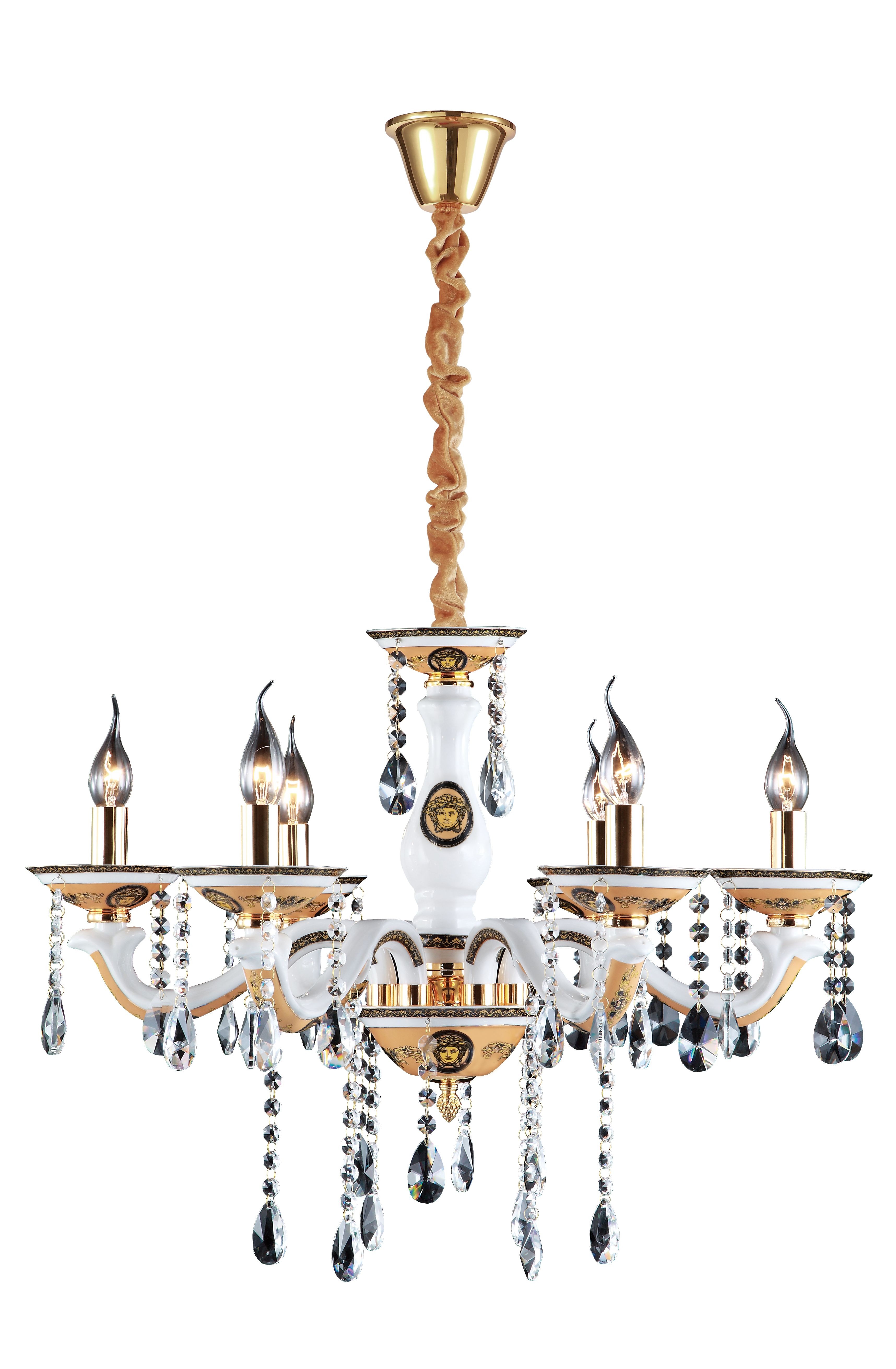 Хрустальная люстра Arte Lamp BELVEDER A6610LM-6GO