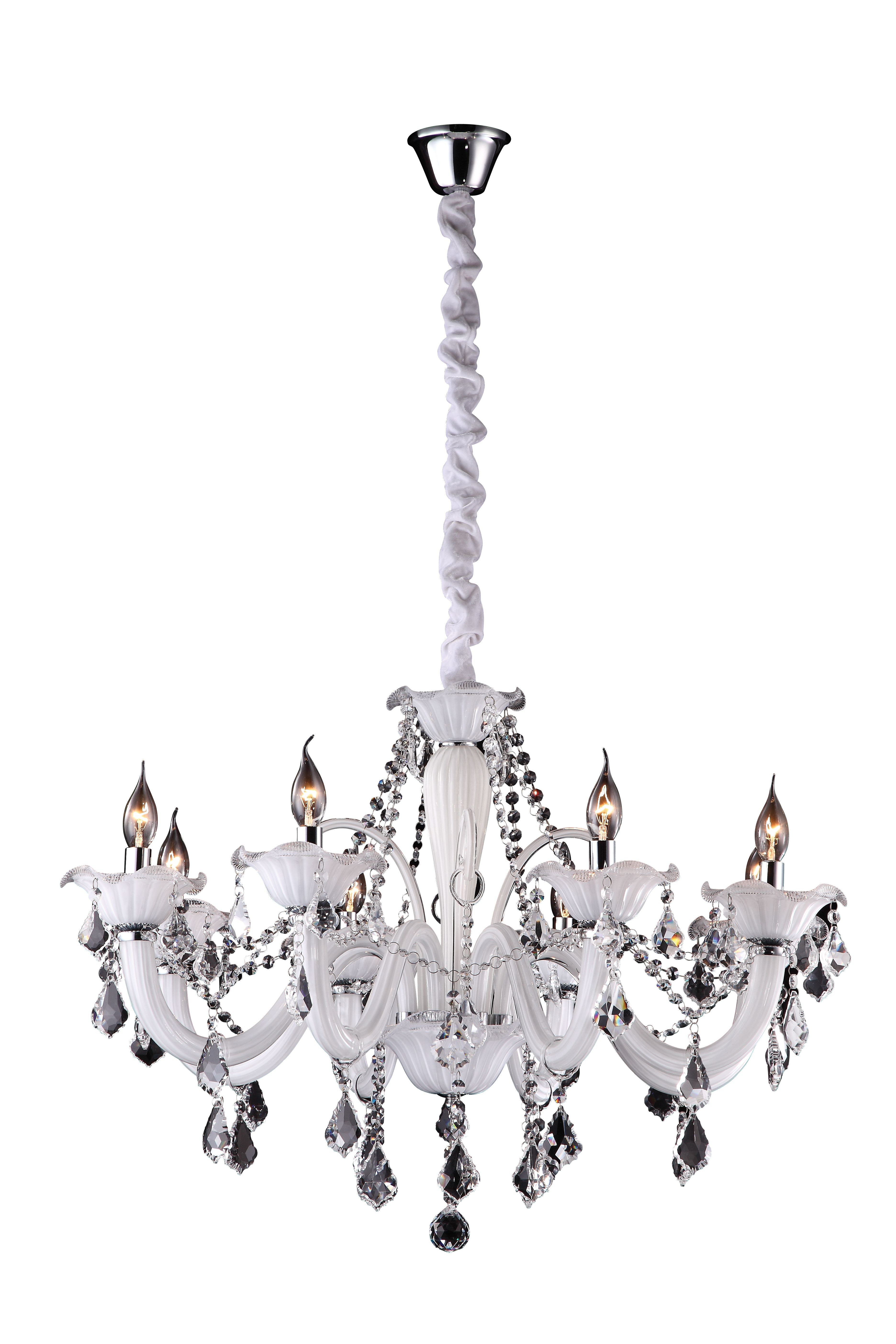 Хрустальная люстра Arte Lamp BELEZZA A3300LM-8WH