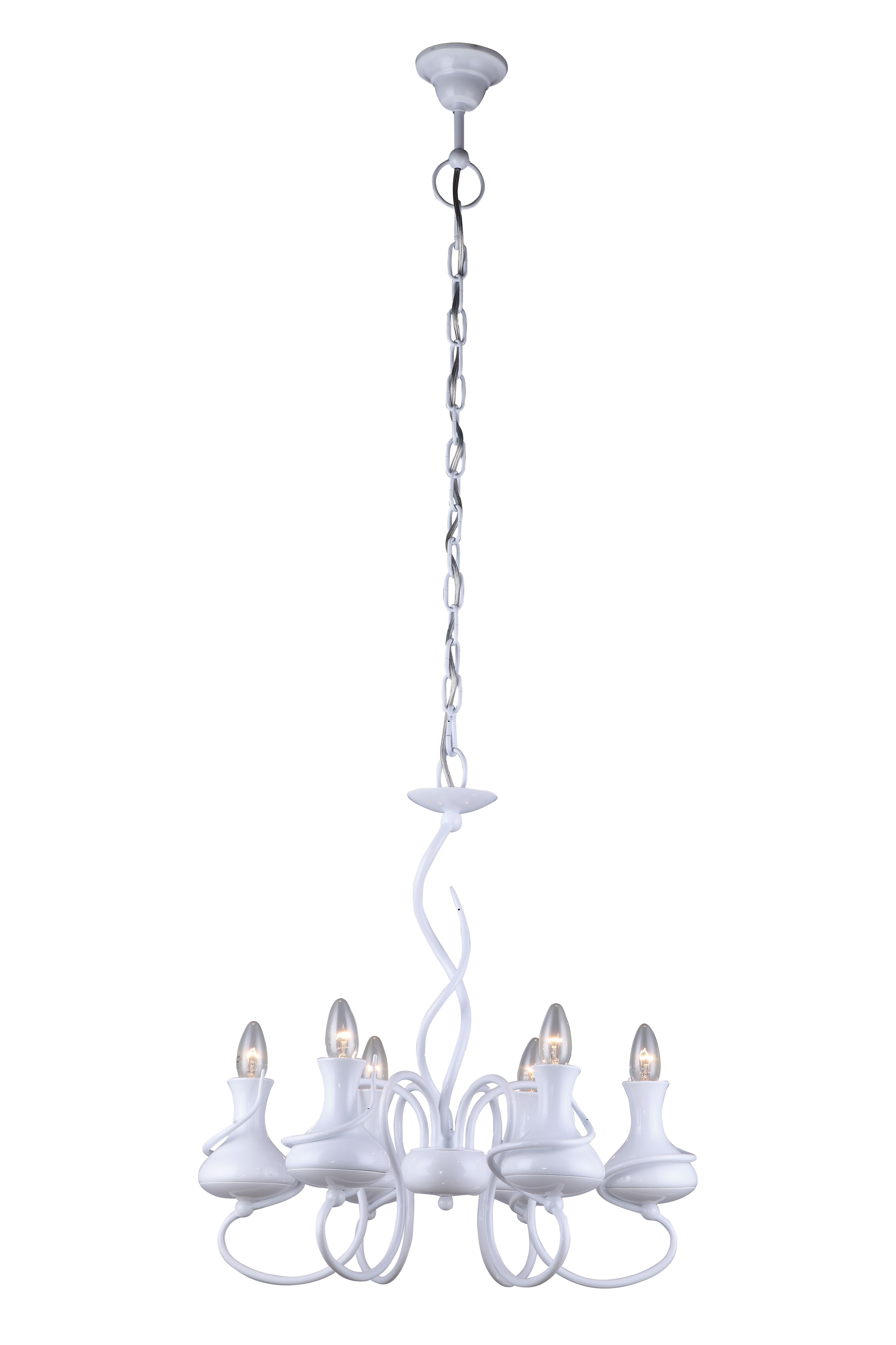 Подвесная люстра Arte Lamp SERVIZIO A6819LM-6WH