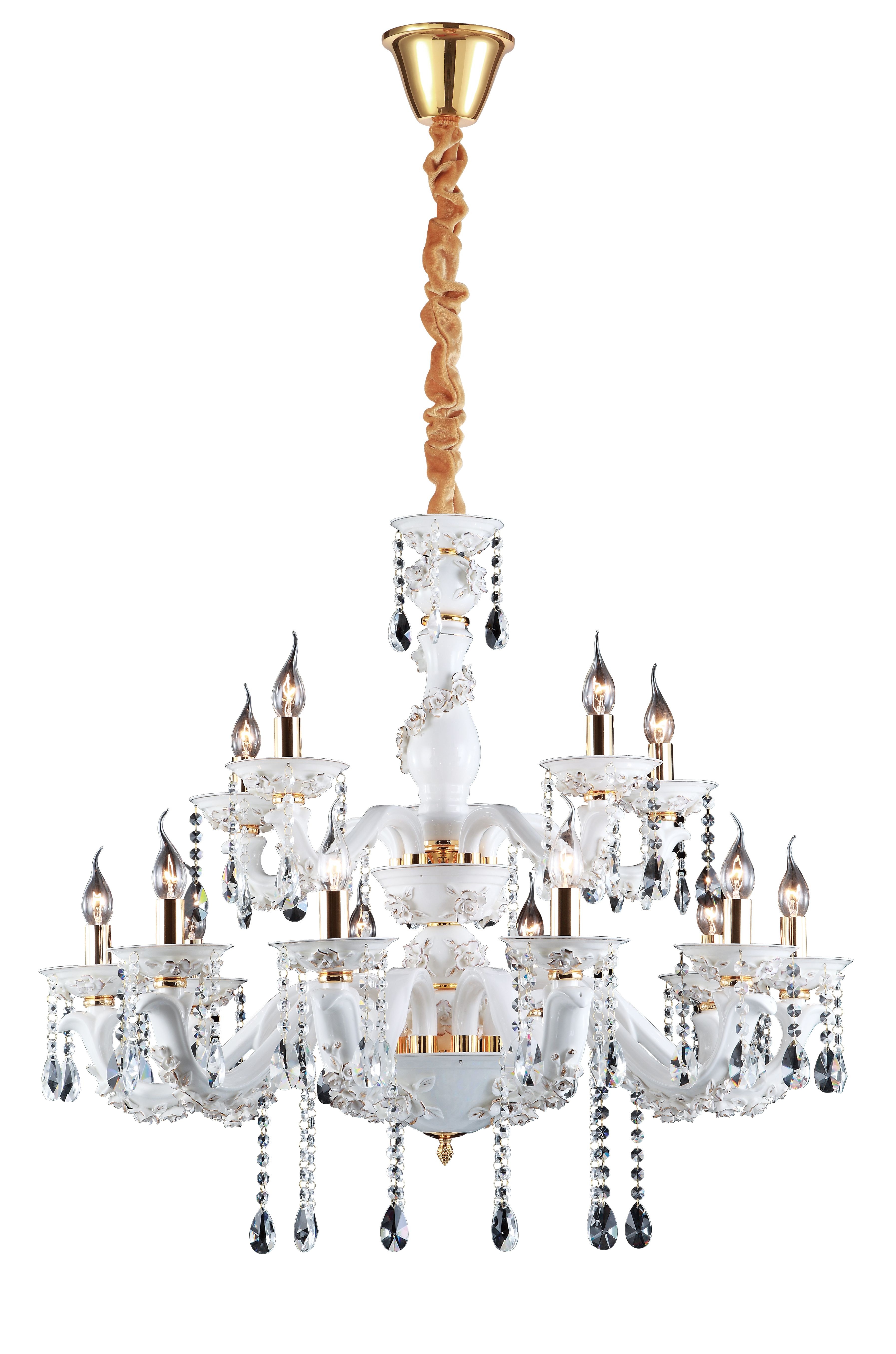 Хрустальная люстра Arte Lamp NOBILE A6609LM-5-10GO