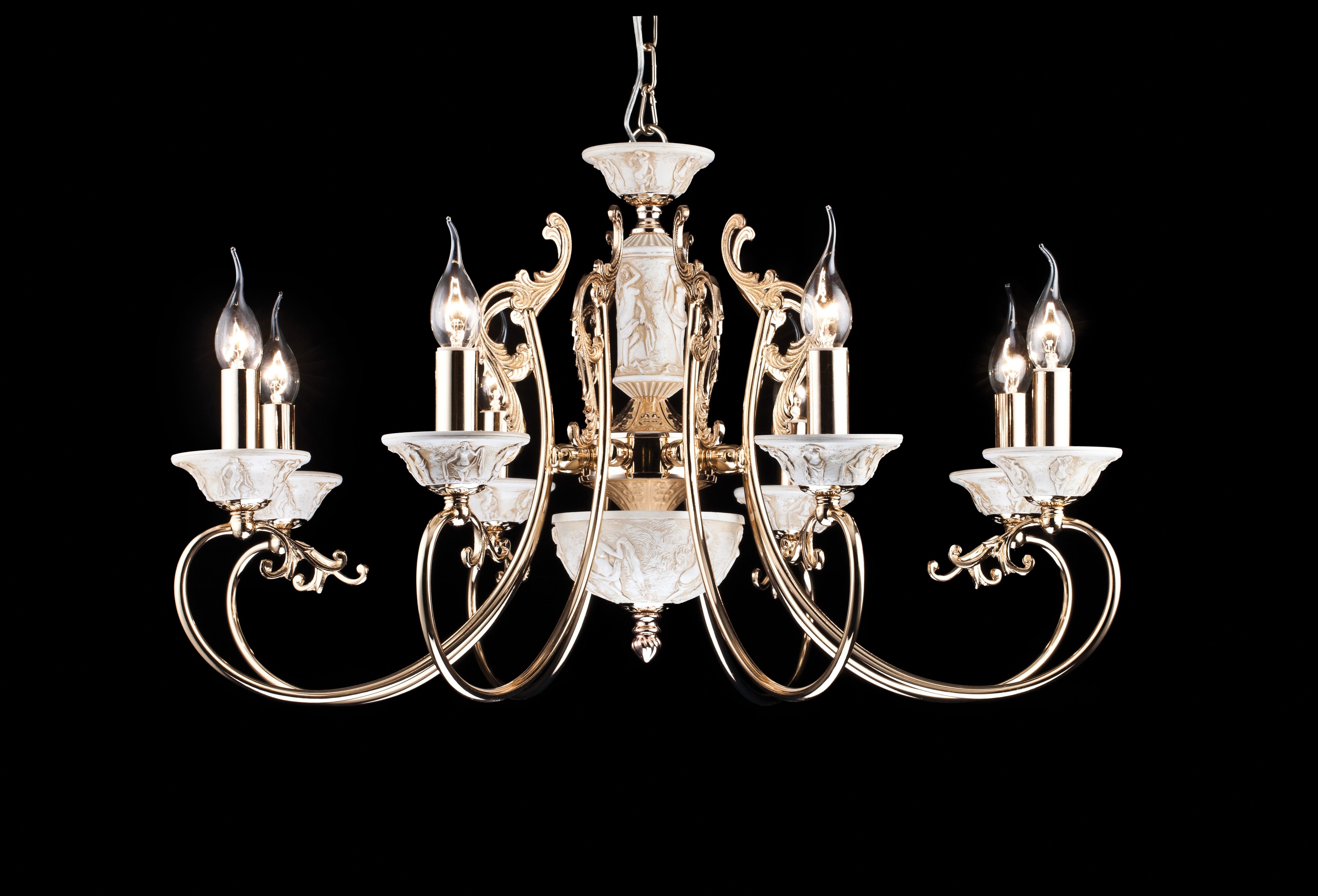 Подвесная люстра Arte Lamp TERME A2073LM-8GO