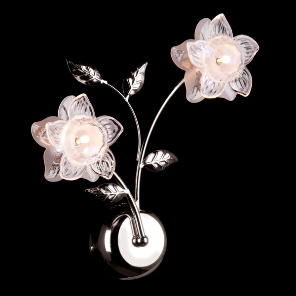 Настенное бра Eurosvet 4827 4827/2 хром/белый